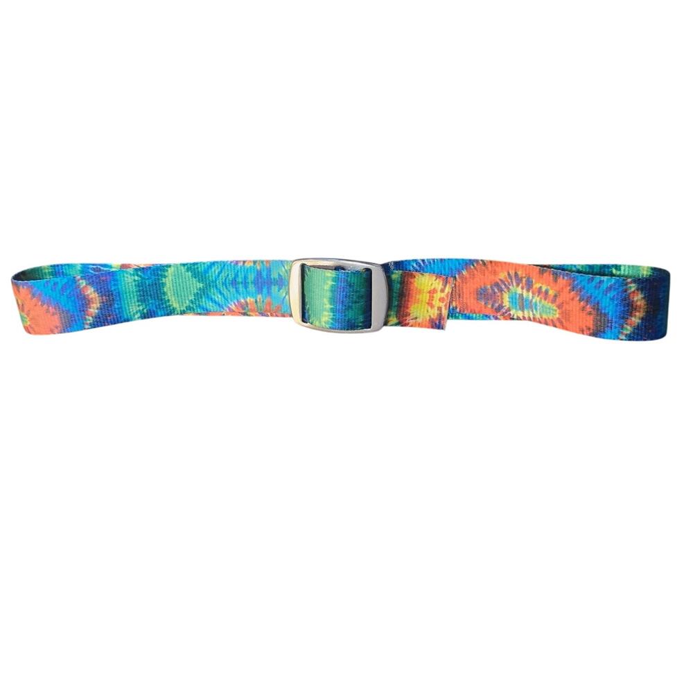 Croakies tie dye belt
